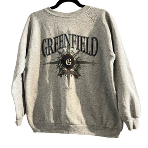 Greenfield Massachusetts Hanes Gray Sweatshirt